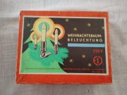 Lampki na choinkę, WYSOKIE ŚWIECE retro światełka choinkowe DDR retro prl