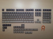 Keycapy XVX niskoprofilowe (Low Profile) PBT brązowy gradient