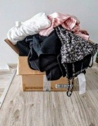 Box pakiet damskich ubrań 20 szt XS S M