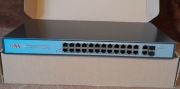 switch PoE ONV POE31024PFA 24 porty PoE, 2 SFP