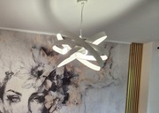 Żyrandol biały 3-trzypunktowy