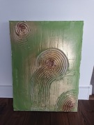 Obraz gipsowy abstrakcja rękodzieło 30/40