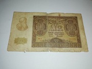 Sto złotych 100 złotych 1940 seria B oryginał 