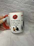 Kubek 330 ml TVD Pamiętniki Wampirów czerwony