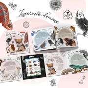 Folder z blokiem 275 B (perforowany) Zwierzęta domowe . 