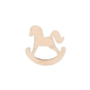 SC11 koń na biegunach scrapki sklejka 3 szt. 