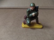 Żołnierzyk PRL z radiostacja