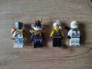 Zestaw 4 figurek LEGO ninjago Zane, Wu, Samurai X