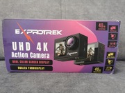 KAMERA SPORTOWA WODOODPORNA EXPROTREK 4K ULTRA HD