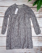 134 George Milutka dziewczęca sukienka w cętki