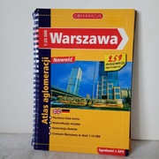 Warszawa. Atlas Warszawy. Wydanie 4. 2008 rok.
