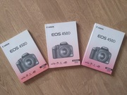 Oryginalna Instrukcja do Canon EOS 450D - 3 języki do wyboru