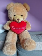 Duży miś przytulak Walentynki Kocham Cię misiek maskotka