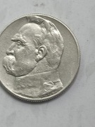 Józef Piłsudski Monety 5 złotowe srebrne 1934 rok