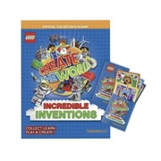 Album karty LEGO Create the World Incredible Inventions + gratis