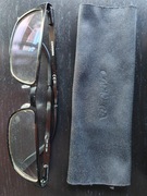 Okulary do bliży + 1,25 CARRERA ITALY oprawy szkła ściereczka etui oryginal