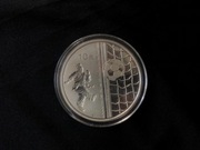 10 YUAN CHINY 2005 FIFA MUNDIAL 2006 SREBRO 999 Oz