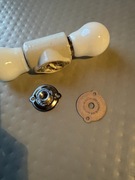 Ceramiczna podwójna oprawa żarówek E27 - komplet