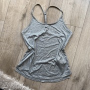 szary tank top Nike performance xs just do it siłownia fitness dri-fit