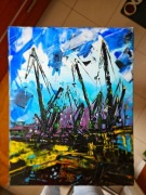 Obraz na płótnie Stocznia Gdańska