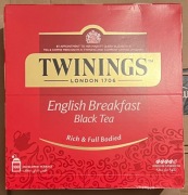 Twinings English Breakfast 100 saszetek