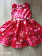 Sukienka kwiaty wesele 122 6-7