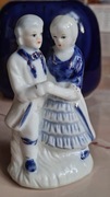 Figurka - porcelanowa para