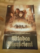 dwustronny Plakat Władca Pierścieni Drużyna Pierścienia 2001r. unikat