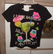 COCCO ROSSA_ Neonowe usta korale kieliszek _cyrkonie r.M/L