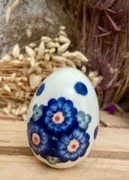 Duże jajko Ceramika Bolesławiec Unikat