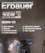 Szlifierka kątowa Erbauer 125 mm 900 W