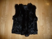 KAMIZELKA Z NATURALNEGO FUTRA ROZM. M DB+