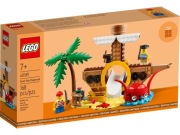 LEGO 40589 Plac zabaw ze statkiem pirackim