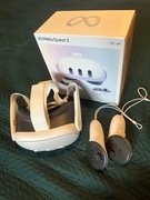 Meta Quest 3 128GB Stan IDEALNY Pełny Zestaw Soczewki Pancake