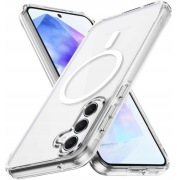 Etui Magsafe do SAMSUNG GALAXY S24 PLUS /S25 PLUS anti-shock case +szkło 9H