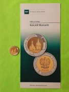 5 ZŁ 2020 KOŚCIÒŁ MARIACKI + FOLDER z serii ,, Odkryj Polskę "