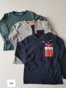 Bluzki chłopięce na długi rękaw 116 h&m Reserved