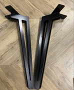 Czarne Nogi metalowe! loft! Stolik kawowy! 40 cm