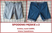 Spodenki męskie, krótkie CARRY (lniane +bawełniane)