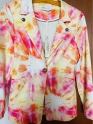 Żakiet w kwiaty- r. uniwersalny.