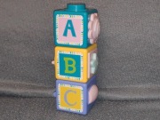 Klocki sensoryczne Elefun - Wieża ABC