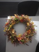 Wianek jesienny na drzwi 