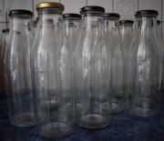 Butelki , słoje na soki ,przetwory ,poj. 0,75 L - 25 sztuki