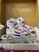 Rolki ROCES fioletowo-białe