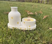 Zestaw gipsowy ze świeczką