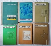 6x STARE Podręczniki MATEMATYKA liceum, technikum, studia nauczycielskie