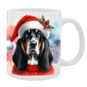 KUBEK Z PSEM Basset hound - PREZENT, PERSONALIZOWANY, 24HWYS