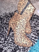 Buty damskie wysokie panterka Graceland 