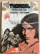 Thorgal - komiks - Rosiński - KRAINA QA - kolekcjonerskie wydanie 1989