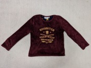 Wiśniowa pluszowa bluza Harry Potter Primark 146